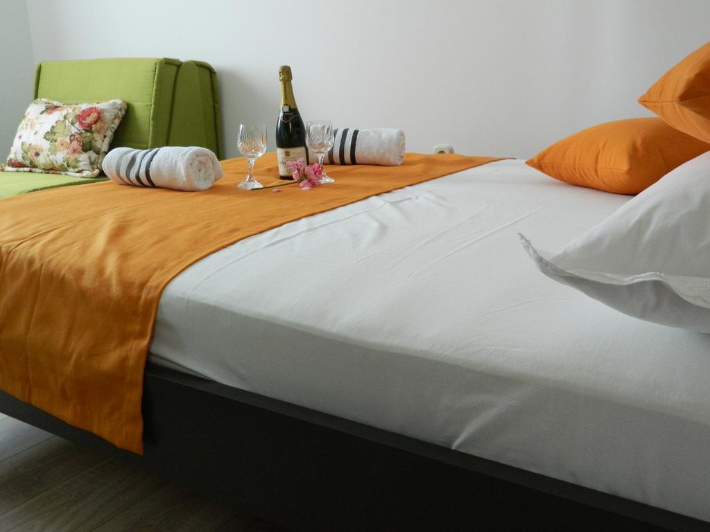 Apartmani Marinovic Podgora Bagian luar foto